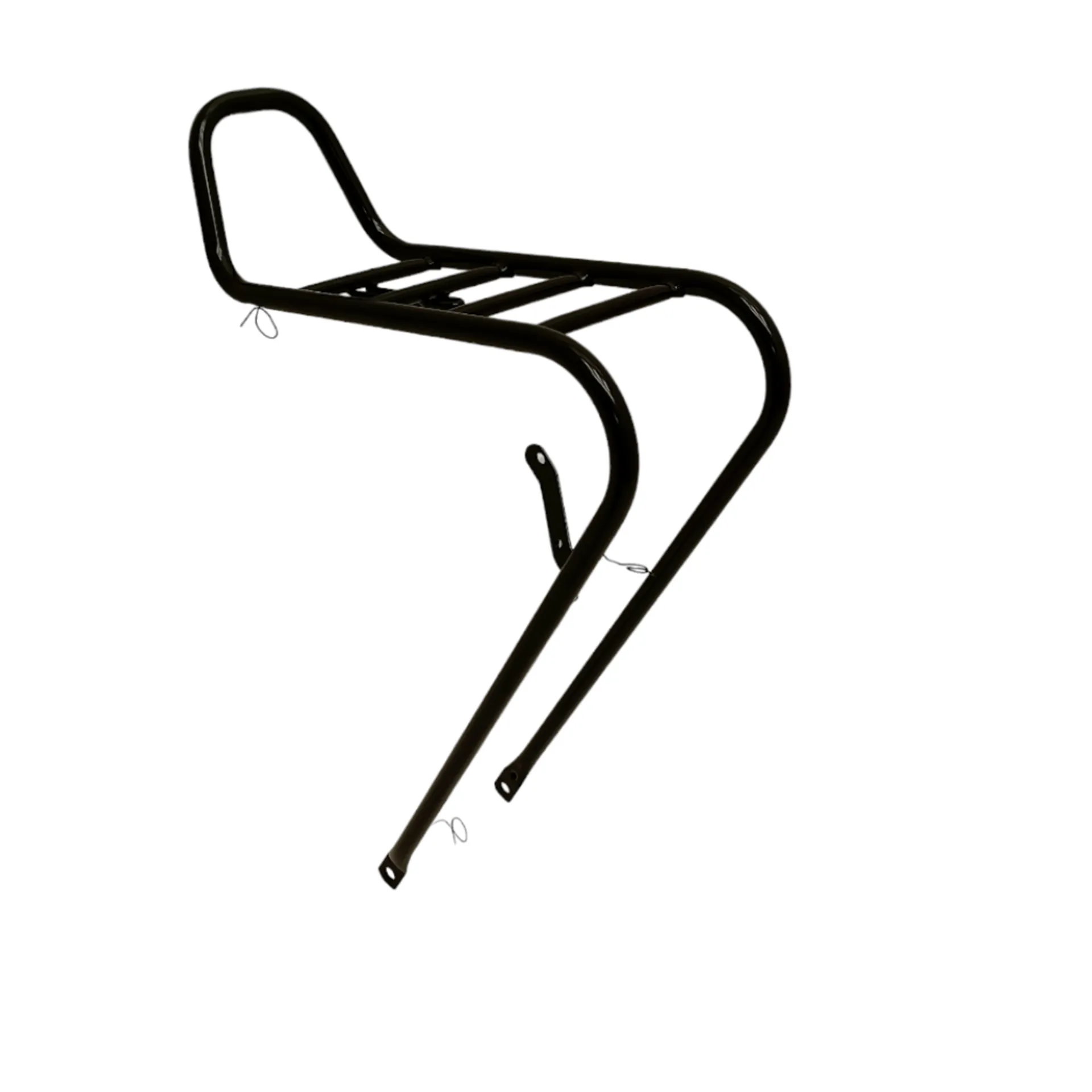 Falkx Voordrager Fiets - Zwart - Lamphaak - Kabeldoorvoer