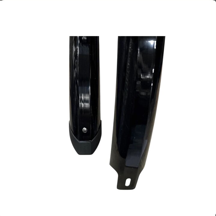 Falkx Spatbordenset - 28 inch - Zwart - Kunststof