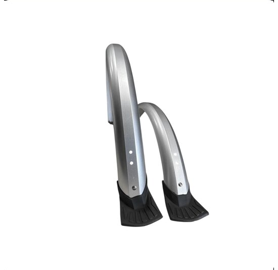 Falkx Spatbordenset - 28 inch - Zilver - Kunststof