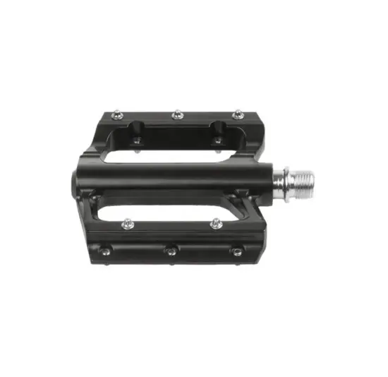 M-Wave FLAT Fatbike Pedalen - Extra Breed - Zwart - 9/16"