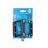 M-Wave FLAT Fatbike Pedalen - Extra Breed - Zwart - 9/16"