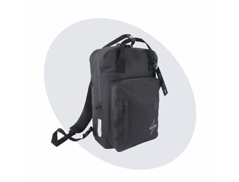 Voltano City Enkele Fietstas Rugzak E-bike - Zwart - Codeslot - Laptopvak - Waterdicht