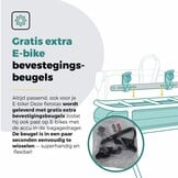 Voltano City Enkele Fietstas Rugzak E-bike - Zwart - Codeslot - Laptopvak - Waterdicht