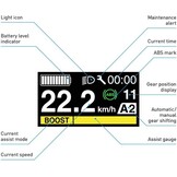 Fietscomputer Shimano Steps SC-EN600A