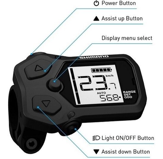 Fietscomputer Shimano Steps SC-EN500