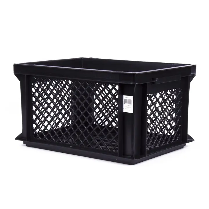 Lastpak Fietskrat PVC - 26 Liter - Zwart