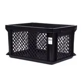 Lastpak Fietskrat PVC - 26 Liter - Zwart