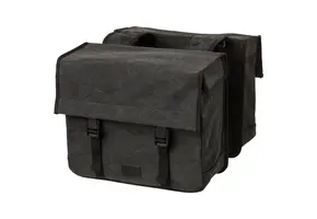 Fastrider Celo - Dubbele Fietstas - Antraciet - 34 Liter