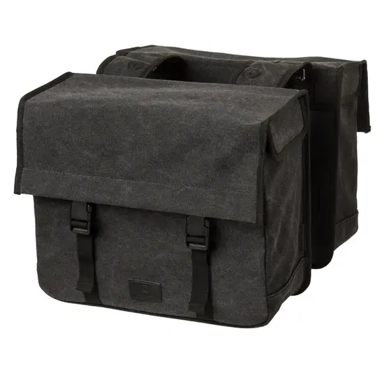 Fastrider Celo - Dubbele Fietstas - Antraciet - 34 Liter