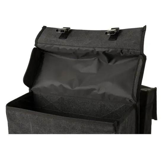 Fastrider Celo - Dubbele Fietstas - Antraciet - 34 Liter