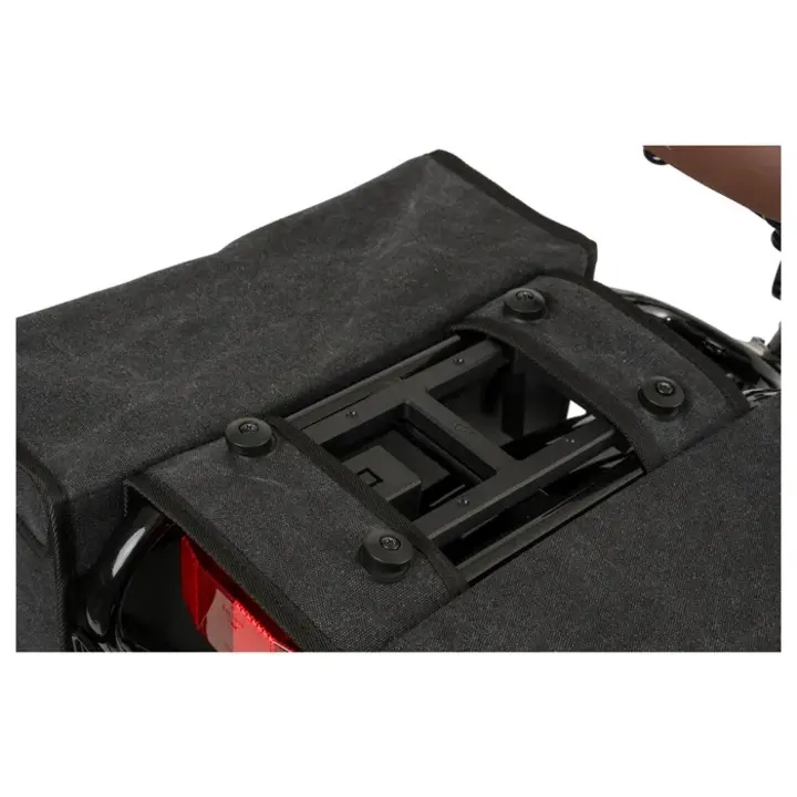 Fastrider Celo - Dubbele Fietstas - Antraciet - 34 Liter