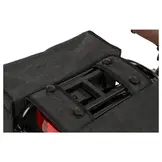 Fastrider Celo - Dubbele Fietstas - Antraciet - 34 Liter