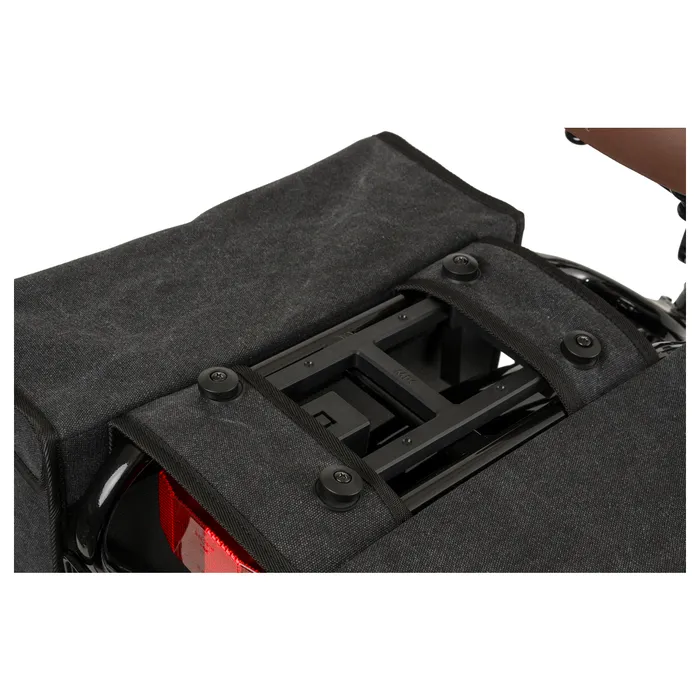 Fastrider Celo - Dubbele Fietstas - Antraciet - 34 Liter