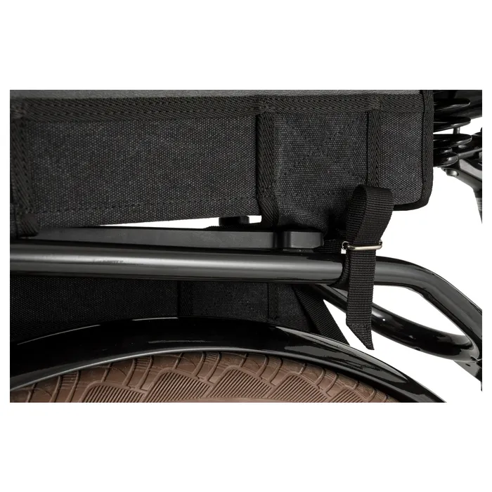 Fastrider Celo - Dubbele Fietstas - Antraciet - 34 Liter