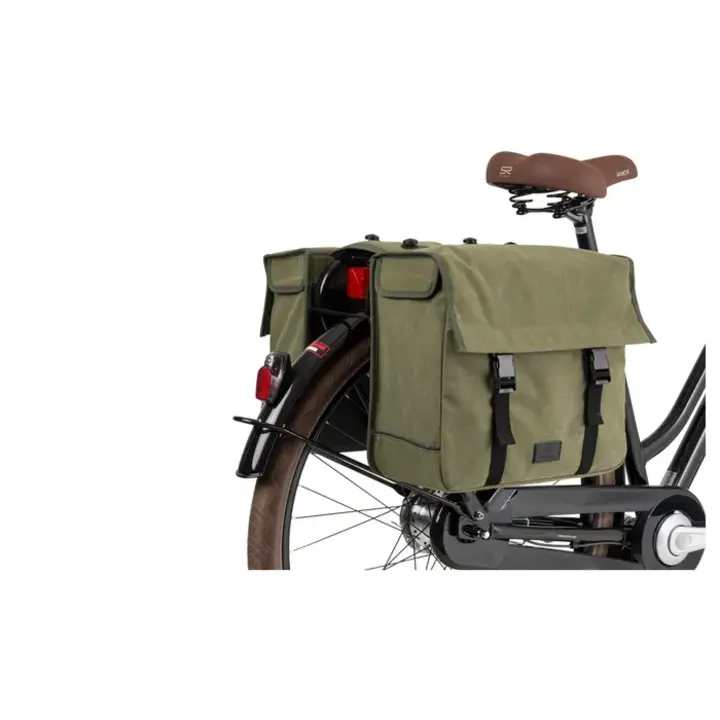 Fastrider Celo - Dubbele Fietstas - Groen - 34 Liter