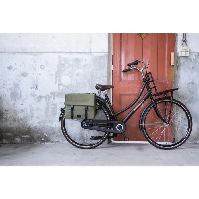 Fastrider Celo - Dubbele Fietstas - Groen - 34 Liter
