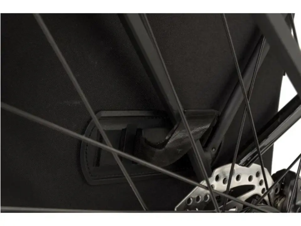 Agu H2O Urban - Dubbele Fietstas Rolltop - Zwart - 28 Liter