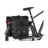 Agu H2O Urban - Dubbele Fietstas Rolltop - Zwart - 28 Liter