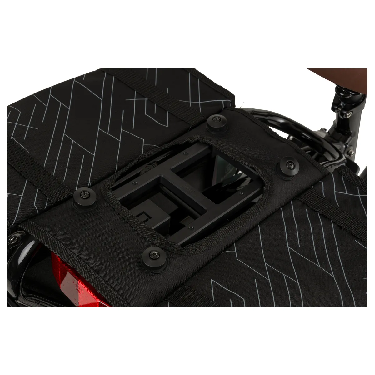 Fastrider Dex - Dubbele Fietstas - Zwart - 36 Liter