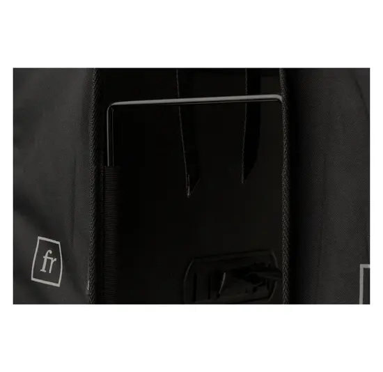 Fastrider Dex - Dubbele Fietstas - Zwart - 36 Liter