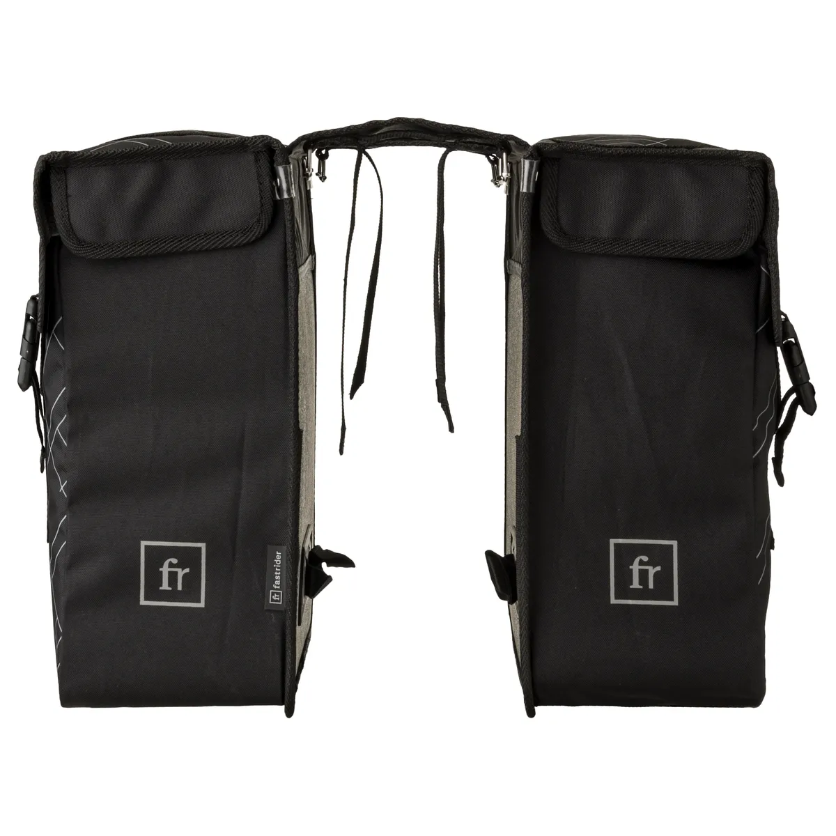 Fastrider Dex - Dubbele Fietstas - Zwart - 36 Liter