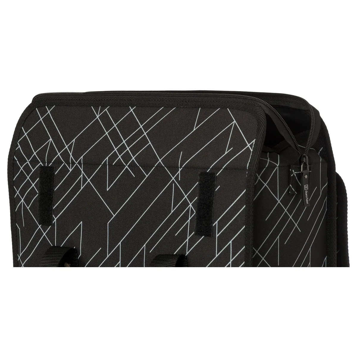 Fastrider Lasse - Enkele Fietstas - Luxe Shopper - Zwart