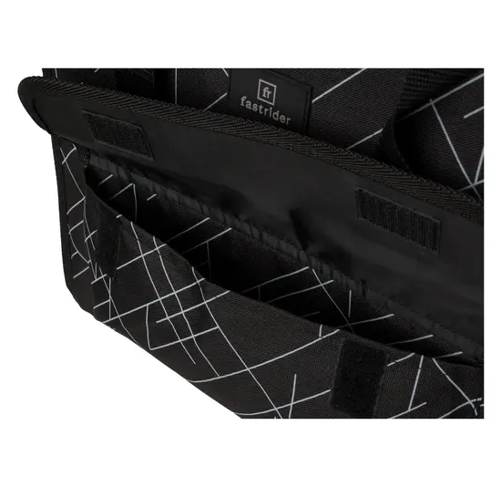 Fastrider Lasse - Enkele Fietstas - Luxe Shopper - Zwart