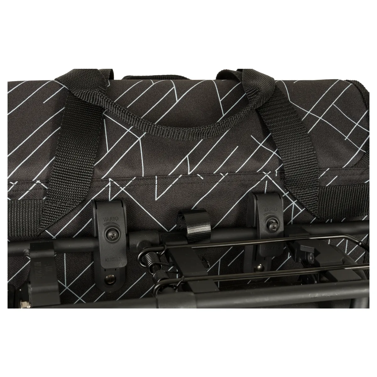 Fastrider Lasse - Enkele Fietstas - Luxe Shopper - Zwart