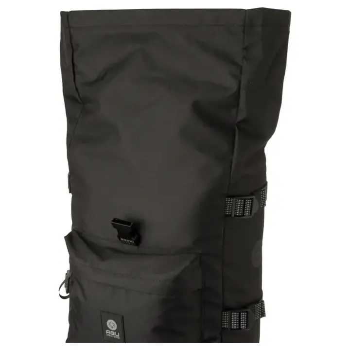Agu H2O Urban - Enkele Fietstas Rolltop - Zwart - 14 Liter