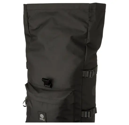 Agu H2O Urban - Enkele Fietstas Rolltop - Zwart - 14 Liter