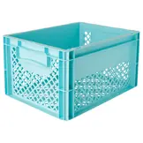 Fastrider Fietskrat - Turquoise Blauw - 22 Liter