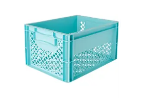 Fastrider Fietskrat - Turquoise Blauw - 22 Liter