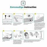 Voltano Lijmvrije Bandenplakset - Zelfklevende Bandenplakkers