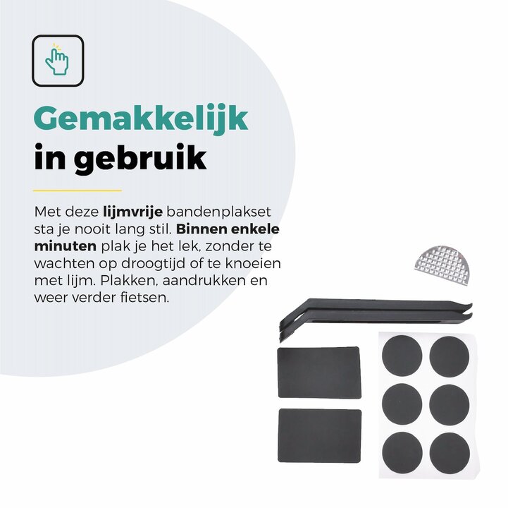 Voltano Lijmvrije Bandenplakset - Zelfklevende Bandenplakkers