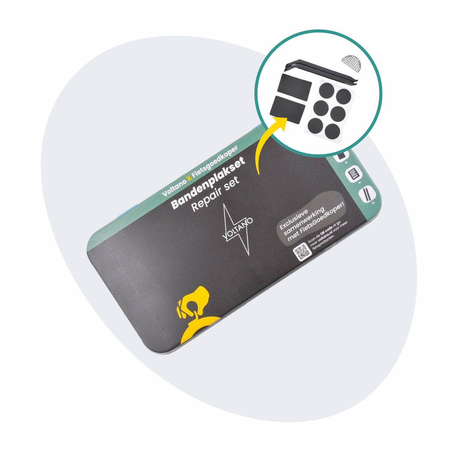 Voltano Lijmvrije Bandenplakset - Zelfklevende Bandenplakkers