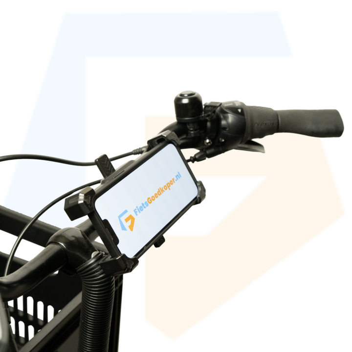Falkx T-Grip Telefoonhouder - Zwart - Universeel - Tot 6.8 inch