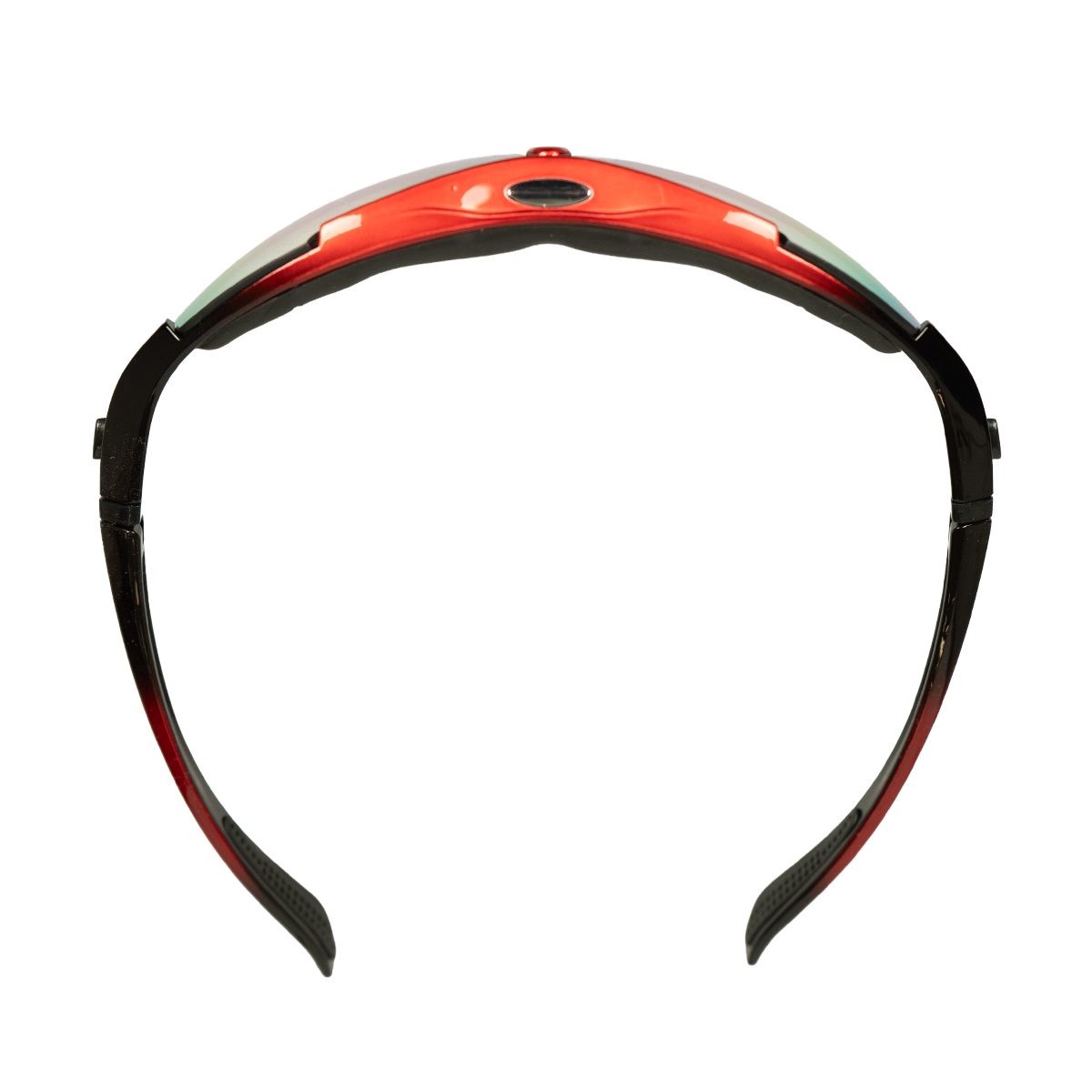 Voltano Fietsbril - Zwart / Rood - Incl. 5 Gratis Lenzen En Meer