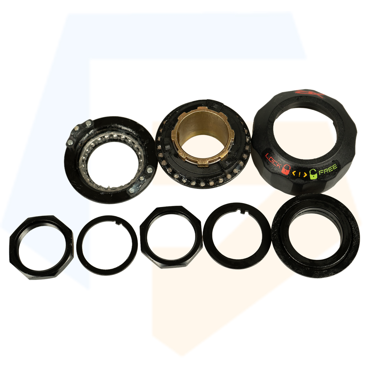 Falkx Balhoofdslot - Headlock - Stuurslot 1-1/8 Inch - Semi Integrated