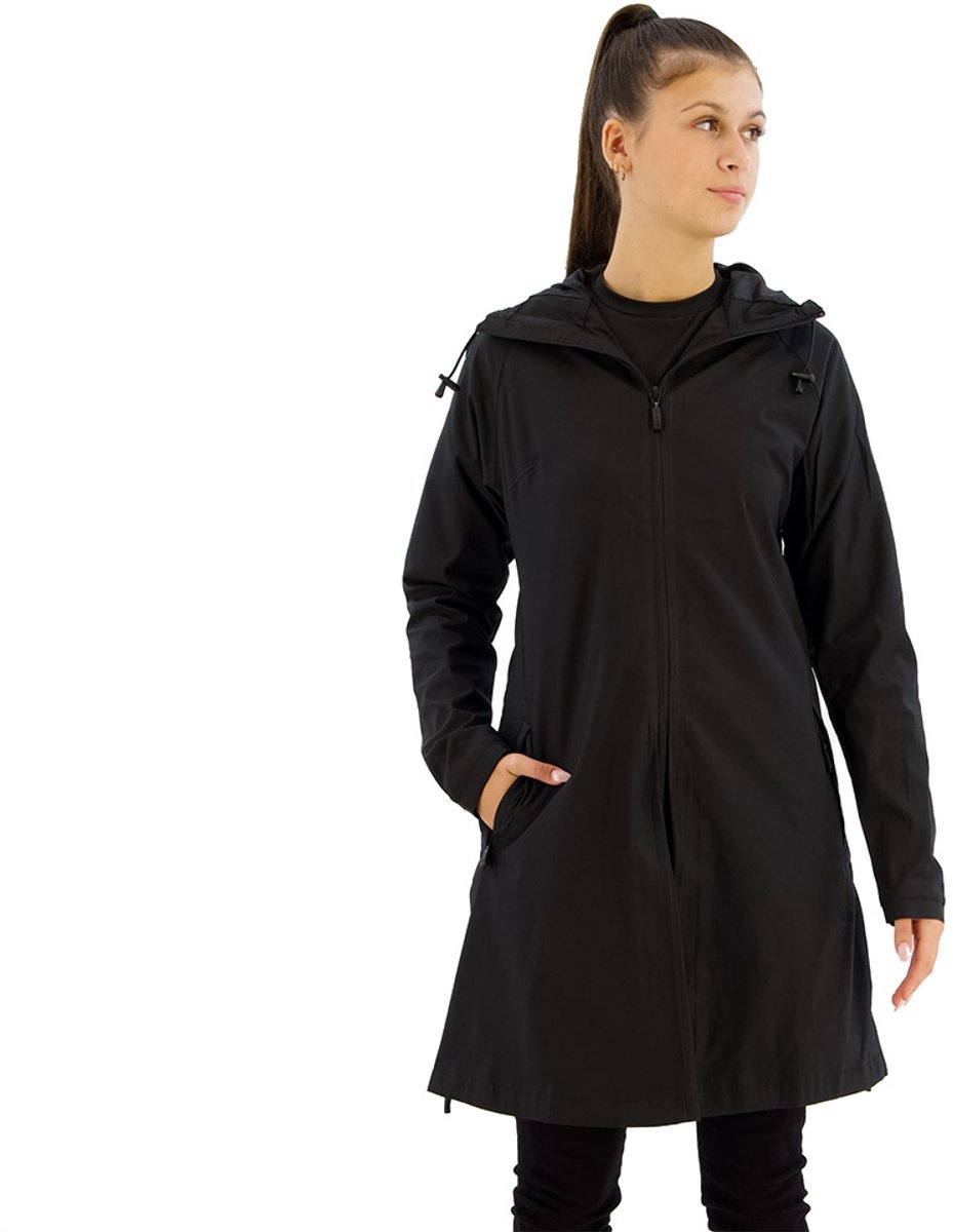Agu SEQ Regenjas - Dames Regenjas - Water En Winddicht - Zwart