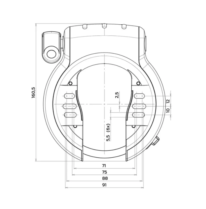 AXA Defender Reflex Ringslot ART2