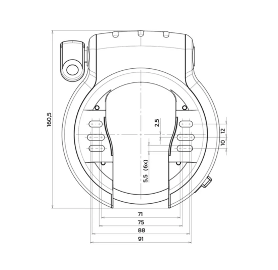 AXA Defender Ringslot ART2 - Insteekoptie