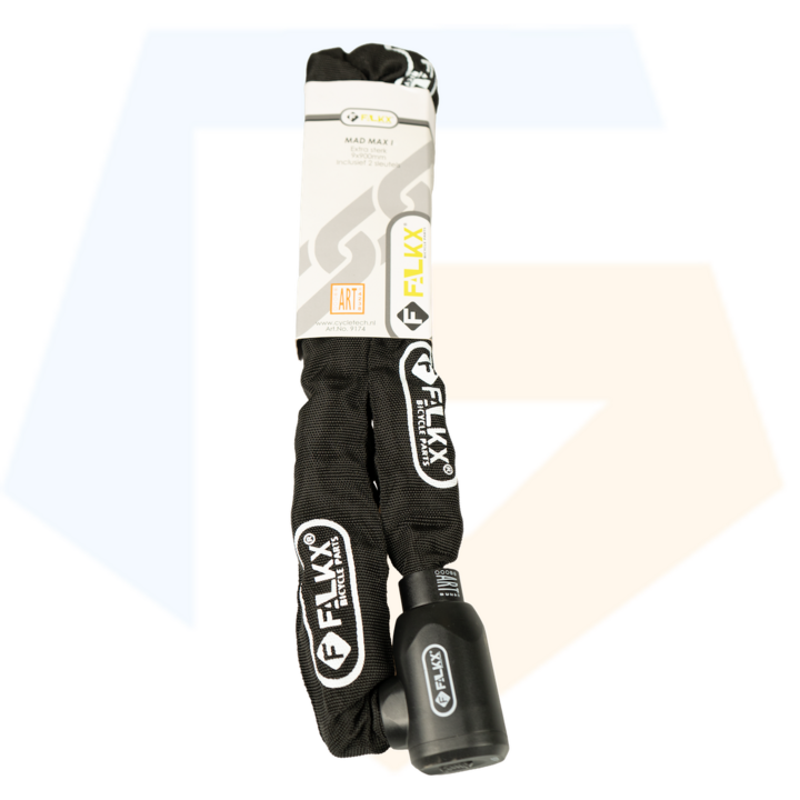 Falkx Kettingslot Mad Max I - Art2 Goedgekeurd - 90 CM - Zwart