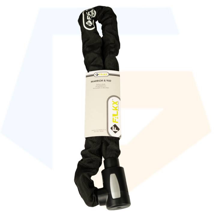 Falkx Kettingslot Warrior - Art2 Goedgekeurd - 95 CM - Zwart