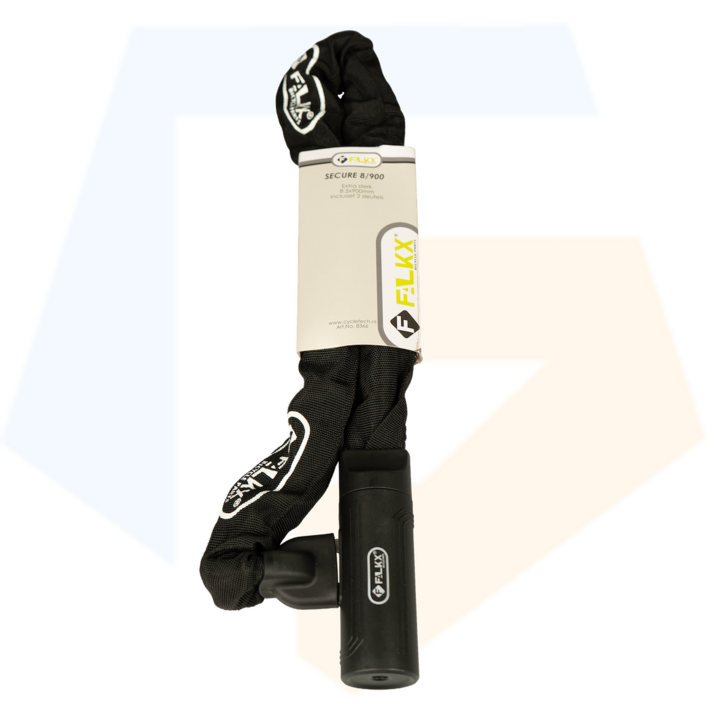 Falkx Kettingslot Secure - Art2 Goedgekeurd - 90 CM - Zwart