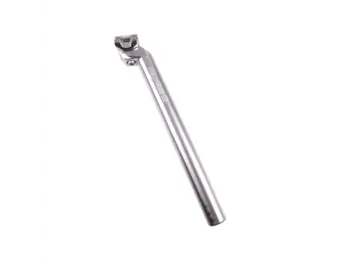 Ergotec Zadelpen - 350mm 27.2 - Zilver