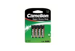 Camelion Zink-Carbon AAA Batterijen - Long Life