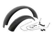 Mirage Fatbike Spatbordset - 12-20 Inch Voor En Achter