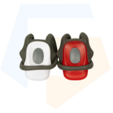 Falkx Fietsverlichting LED Frogg Eye - Incl. Batterijen