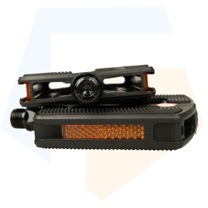 Falkx Grip E-bike Fietspedalen - Zwart - Brede Pedalen