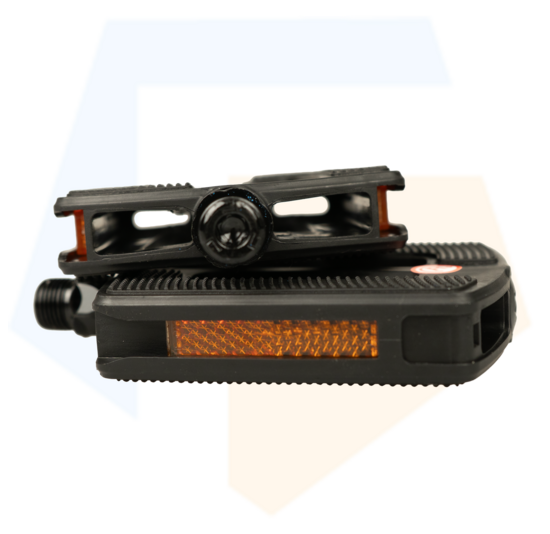 Falkx Grip E-bike Fietspedalen - Zwart - Brede Pedalen